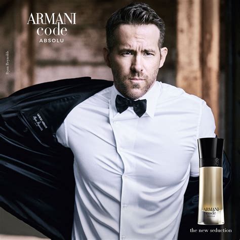 ryan reynolds armani code perfume.